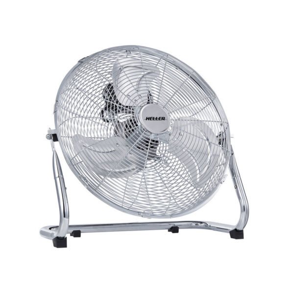 HVF45CH Heller 45cm High Velocity Floor Fan - Chrome 